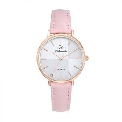 Montre Femme Analogique GO Cuir Rose 699527