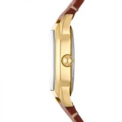 Montre femme fossil harlow à trois aiguilles en cuir marron es5364 - montres-femme - edora - 2