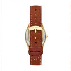 Montre femme fossil harlow à trois aiguilles en cuir marron es5364 - montres-femme - edora - 3