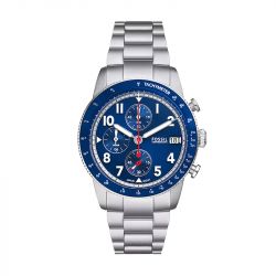 Montre homme fossil sport tourer chronographe en acier inoxydable fs6047 - montres-homme - edora - 0