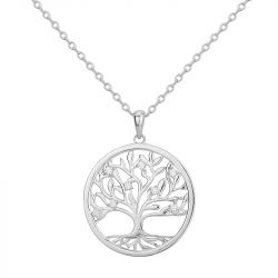 Collier Femme EDORA ARGENT 925/1000 Arbre de vie et Oxydes 70700939