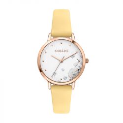 Montre femme oui&me cuir jaune me010377 - montres-femme - edora - 0