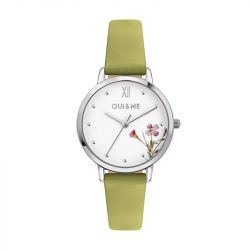 Montre femme oui&me cuir vert me010379 - montres-femme - edora - 0