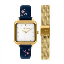 Montre femme oui&me harmonie cuir bleu me010380 - montres-femme - edora - 0