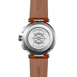 Montre homme chronographe herbelin newport cuir marron 37658ap15gd - montres-homme - edora - 3