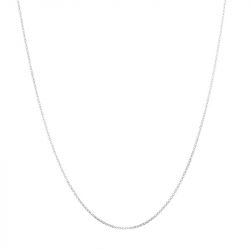 Collier chaîne una storia argent 925/1000 rhodié 42 cm cl1180342 - chaines - edora - 0