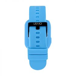 Montre femme connectée liu jo silicone bleu swlj027 - chronographes - edora - 2