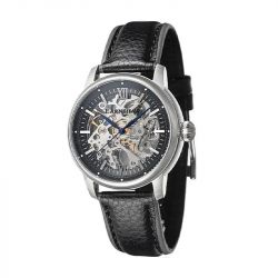 Montre homme automatique earnshaw cornwall cuir noir es-8110-01 - montres-homme - edora - 0